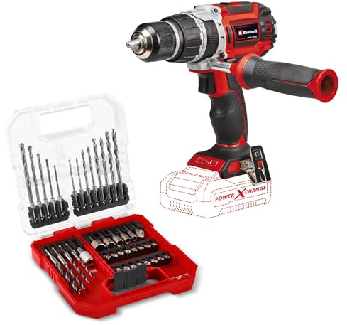 Einhell Professional Perceuse Visseuse à percussion sans fil TP-CD 18/60 Li BL-Solo PXC (Li-Ion, 18 V, moteur sans charbon, 60 Nm, vendue sans batterie ni chargeur)