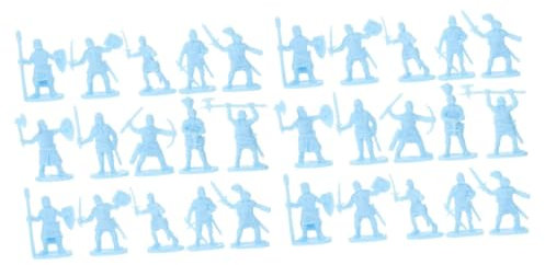 GARVALON 400stücke Miniatur Soldaten Figuren Mittelalterliche Actionfiguren Für Sandtisch Und Dekoration Detailreiche Plastik Mini Soldaten Verschiedenen Posen Für Modellbau Und
