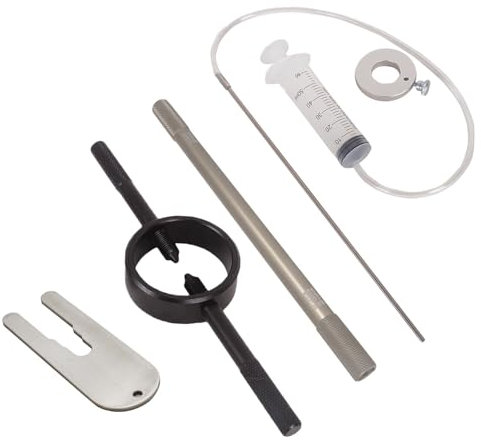 KACCDE Regolabili Forcella Livelli Olio Cambiamento E Molla Compressione Ammortizzatore Rod Spurgo Strumento Kit di Manutenzione Per Moto
