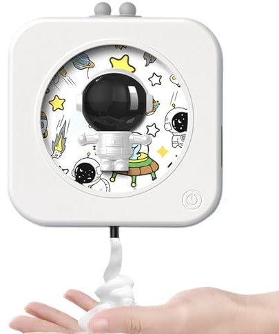 Futuristisk hygienapparat - effektiv rengöringsteknik | Astronaut skumdispenser | Automatisk handsensor | Intelligent flytande tvål | Futuristisk hygienapparat F
