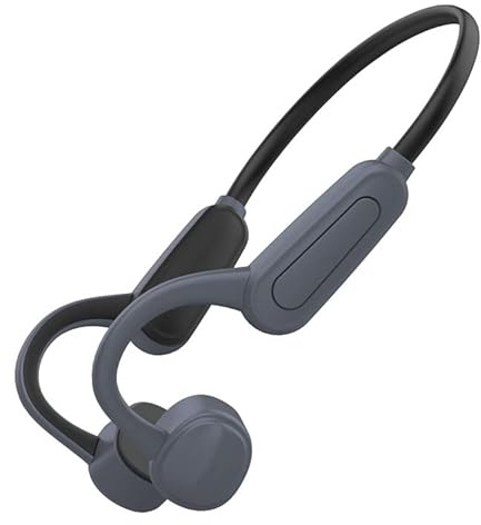 Cuffie a conduzione ossea a orecchio aperto con microfono integrato 16G + cuffie a conduzione ossea per nuoto, IPX8, impermeabili, leggere, stabili da indossare, MP3 per corsa, ciclismo, escursionismo