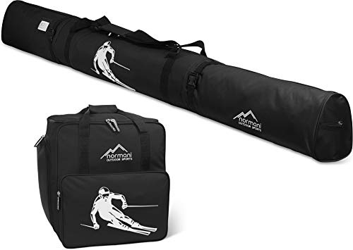 normani Skitasche und Skischuhtasche im Set 170cm oder 200cm mit integriertes Adressfeld