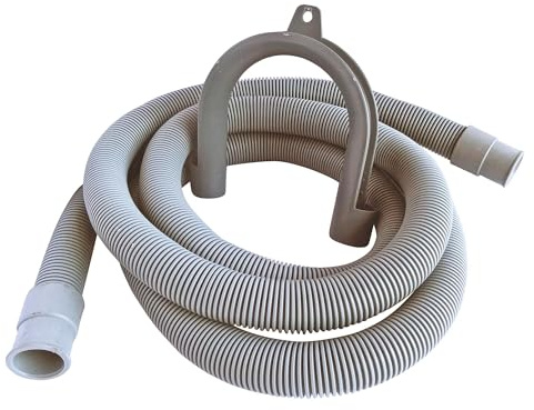 SOMATHERM FOR YOU - Universal Drain Pipe with Removable Rear for évacutaion Water of a Washing Machine - Length 1.5 m