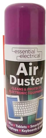 RnT Air Duster 200Ml Aerosol Spray Clean Protects Electrical Essential PC, Keyboards Laptop Cleaner Cleaning Microscopes Precision Instrument