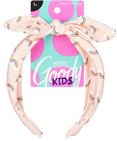 Goody Kids Headband - Rainbow Print - Comfort Fit for All Day Wear - For All Hair Types - Hair Accessories