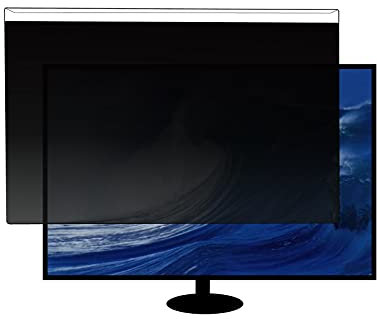 Protecteur d'écran de confidentialité informatique Panneau de protection d'écran anti-regard de moniteur 22-27 pouces Confidentialité des données Film filtre anti-lumière bleue,23 inch(524×306mm)