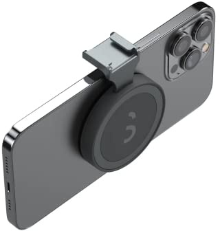 ShiftCam SnapShoe – Aufsteckbare Kaltschuh-Halterung für Montagezubehör – magnetische Halterung lässt sich an jedem Telefon befestigen (Mitternacht)