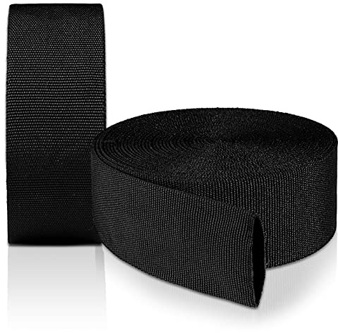 25FT Nylon Protective Sleeve Sheath Cable Cover Welding Tig Torch Hydraulic Hose Protection, Abrasion Resistant Flame Retardant Cable Cover for Chain, Wiring Harness, 2 ID, Black