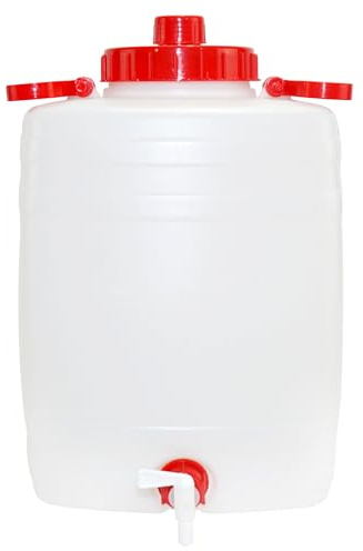 Vattenbehållare vattentank dryckesfat jäsbehållare camping (15 liter)