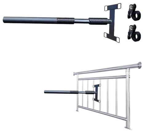 Wing Chun Dummy 60cm Federarme für Geländer, Kampfsport-Trainingsgerät mit 2 Halterungen, Kung-Fu-Trainerpuppen, Mannpfahl-Übungsgerät für Zaunsandsäcke(Color:with 2 Springs)