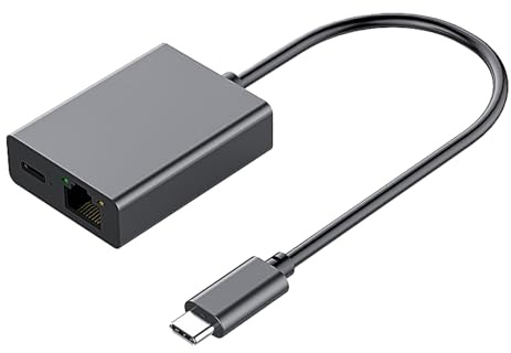 Adaptador Ethernet para computadora portátil: Adaptador USB a Ethernet, Puerto de Tarjeta de Red Plug and Play, Adaptador Ethernet USB de 1000 Mbps, Adaptador de Red USB para computadora para Mujeres