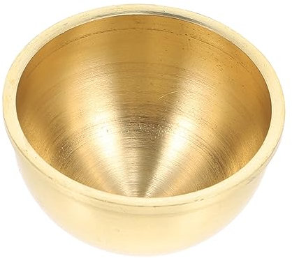 TOPBATHY 1 Pezzo Coppa Per Tempio Coppa Per Offerte Rituale Ciotola Per Tempio Contenitore in Rame Lucidato Decorazione