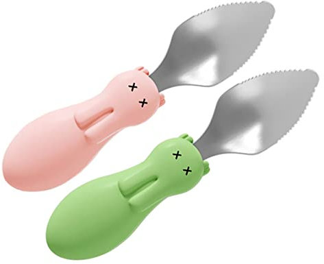 Vaguelly Löffelset Zum Abkratzen Von Obst Und Schlamm 2-teiliger Löffel Geeignet Zum Von Babys