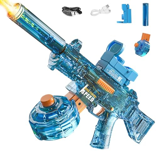 Wasserpistole Elektrisch,Automatische Wasserpistole,Automatische Spritzpistolen,Wasserpistole für Kinder Erwachsene,Electric Water Gun,für Strandparty Spielzeug,Pool,Garten