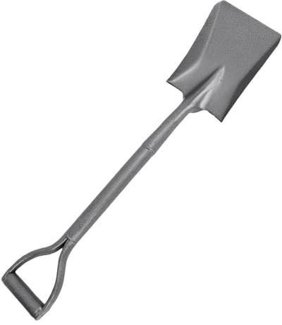 Plyisty Alle Metallgartenschaufeln Stark und Robust für Hochleistungsgartenaufgaben für Gartenbegeisterte Mn Stahl Geeignet