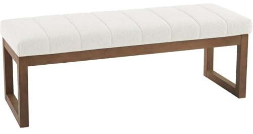 Bankauflage Bankkissen 150x50 120x40 100x30 90x35 4cm Dick Sitzkissen Bank Sitzauflage Sitzbank Auflage Polster fur Banke Kissen Kissenauflage for Küchenbank Gardenbank Essbank(Color 1,100x35x4cm)