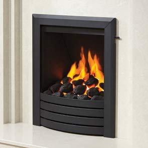 Be Modern Vortex Inset Radiant Deepline Gas Fire Black Design Trim …