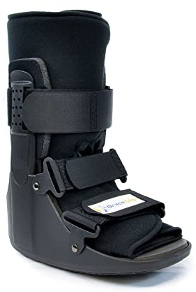 Brace Align Short CAM Walker Boot - Orthopedic Walking Boot for Foot and Ankle Injuries, Metatarsal Fractures and Sprains - L4386 L4387 (L - US Shoe Men 11-12.5 | Women 12-13.5)