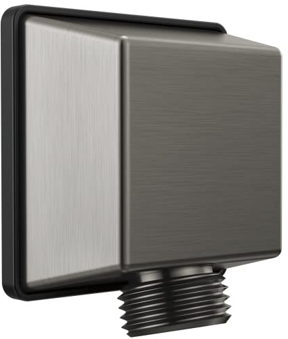 DELTA FAUCET 50570-KS-PR Universal Showering Components Wall Elbow, Black Stainless