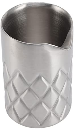 Pssopp Rührglas Edelstahl Rührglas, Edelstahl Rührglas Doppelwandig für Zuhause