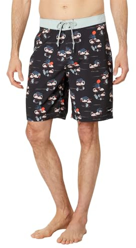 Hurley Boardshort herr – weekender 50,8 cm svart, Svart, 164 SE