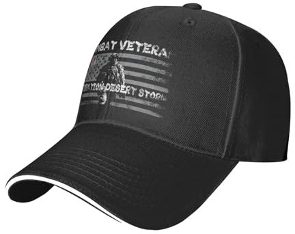 Sonnenmütze, Veteranensoldat Der Operation Desert Storm Hut Unisex Sonnenschutzkappe Atmungsaktiv Baseball Cap Für Sommer Reisen Running