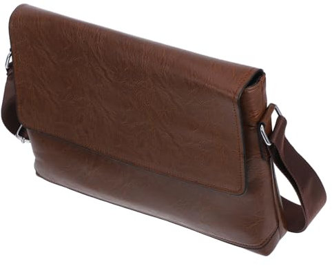 Artibetter Leder Umhängetasche Für Herren Modische Schultertasche Aus Hochwertigem Material Platz Für Geldbörse Schlüssel Handy Und Karten Geeignet Für Alltag Shopping Und Party