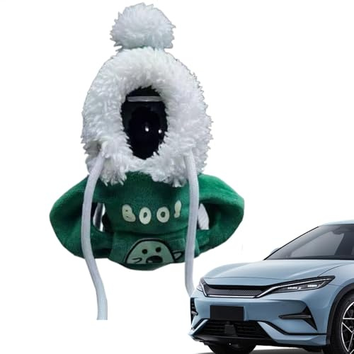 Auto Schaltmanschette mit Kapuze, Gangschaltung Hoodie - Schaltknopf Gangschaltung Boo Weihnachten Hoodie - Geistermuster Hoodie - Geistermuster Hoodie