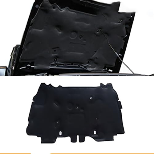 SPYMX Coussin d'isolation phonique pour Capot Avant de Voiture pour Jeep Wrangler 2006-2017, Housse insonorisée en Coton, Accessoires extérieurs