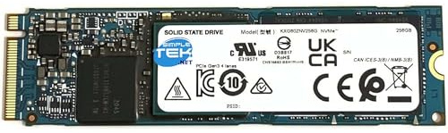 SIMPLETEK - Internal SSD M.2 2280 NVMe 256 GB | TLC 3D NAND | PCIe Gen3.1x4 NVMe | For Notebook and PC (Refurbished)