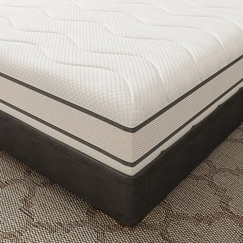 EGOHOME Gel Matratze 90x200 cm H2, 7-Zonen Kaltschaummatratze 18 cm