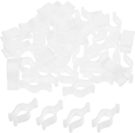 EXHUMKY 30 Piezas Clip de Seguridad para de Cosméticos Accesorio de Cierre para Botellas de Aceite Limpiador y Loción Compatible con Varios de Envases