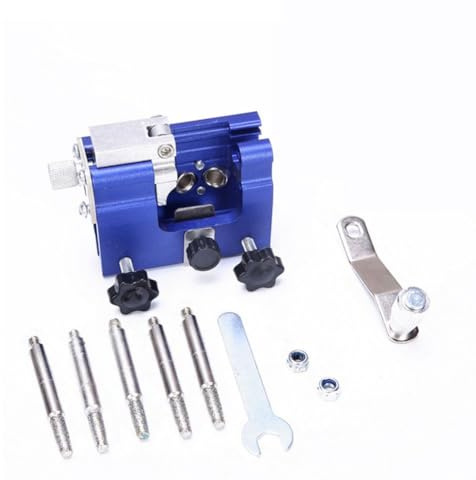 BlesConi Chainsaw Sharpener Chain Sharpening Jig for 8-20 Inch Saws, Fast & Precise Tool with Adjustable Angle, Aluminum Alloy