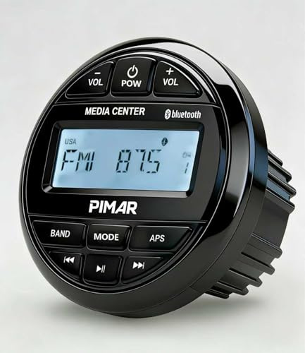 PIMAR stereo audio marine bluetooth usb impermeabile 4x50W barca accessori gommone