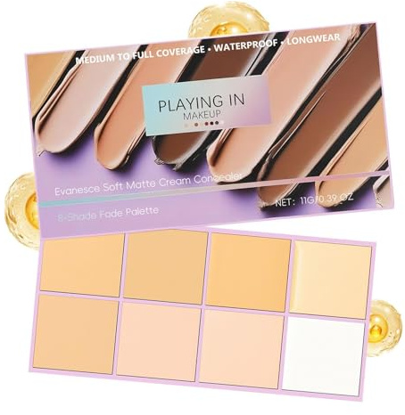 8 Farben Creme Concealer Palette – Mattierend & Wasserfest – Feuchtigkeitsspendende Abdeckung Für Rötungen & Hautunreinheiten – Perfekt Für Damen, Mädchen, Reife & Trockene Haut