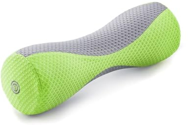Maximex Faszienrolle mit Vibrationsmassage, Mittelharte Faszien Rolle mit wohltuender Massagefunktion, Ergonomisch geformte Massage- Trainingsrolle für geschmeidige Faszien