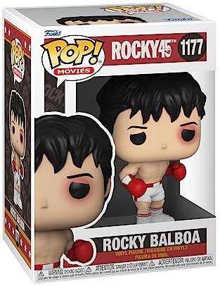 Funko POP! Movies: Rocky 45th - Rocky Balboa - Amazon Exclusive - Samlingsbar vinylfigur - Presentidé - Officiell Merchandise - Leksaker för barn och vuxna - Filmfans - Modellfigur för samlare