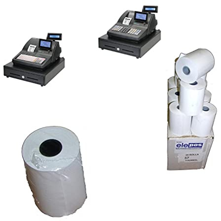 elePOS Rolls to Fit Sam4s NR-500 NR500 NR-500 Series NR-Series Flat/Raised Keyboard Cash Register