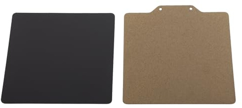 Bauplatte für 3D-Drucker, Magnetisch Doppelseitig, 120x120 mm Federstahl, PEI Pulverbeschichtung, Hochwertige Build Plate mit Schnellwechsel für FDM-Drucker