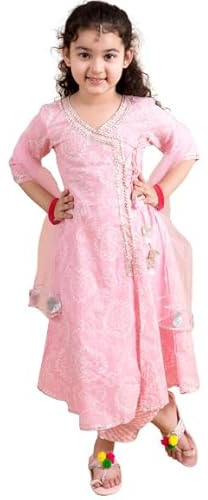 Pspeaches Kurta & Hose für Mädchen, Pink, 12-14 Jahre