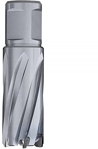 Carotteuse Euroboor HMSU.200 TCT 55 mm pour Acier HARDOX, Inox et Rails - Évacuation Optimale des Copeaux, Risque de Cassure Minimisé, Idéale pour matériaux durs, offre une grande durabilité