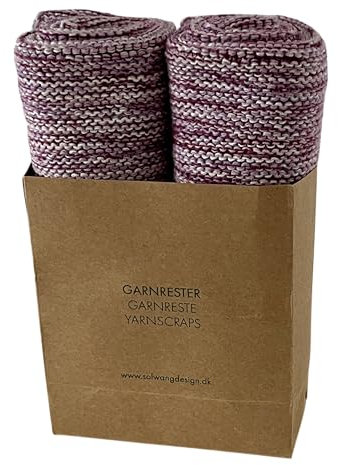 Solwang Design 2-Pk Dishcloth | Designed in Denmark Made in India | Sustainably Made with Yarn Scraps 100% Oeko-tex Cotton (2-Pk Purple Rose Mix)