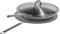 Heritage Steel 12 Inch Frying Pan with Lid | Made in USA | 5-Ply Fully Clad Stainless Steel Skillet | Stay Cool Handle Design | Induction & Oven Ready