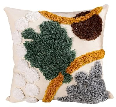 Sehuby Housses de coussin, housses de coussin brodées, taies d'oreiller pour la maison, entretien facile