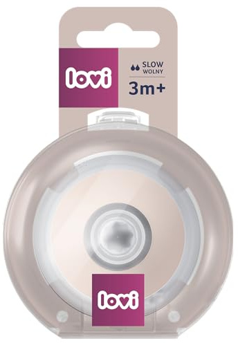 LOVI Mammafeel dynamisk napp, 1 st, säker för amning, 100% silikon, innovativ teknik, så nära mammas bröst, BPA-fri (3 m+)