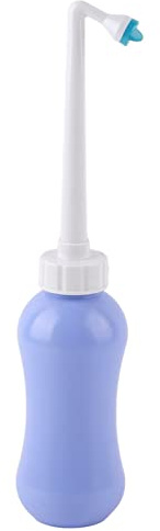 450 ml tragbares Bidet, Reise-Bidet aus Kunststoff, Hand-Bidet-Flaschensprüher, persönliche Reinigungsflasche für Damen, für die Dammpflege nach der Geburt
