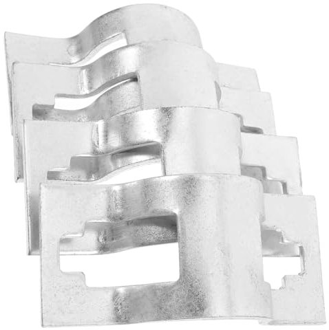 DIYEAH 4pcs Scaffolding Lock Clamp Double-Ear Steel Tube Connecting Clamps Scaffold Crossbar Coupling for Construction Building Supplies
