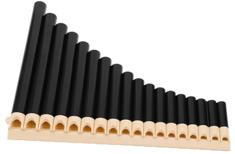 FRCOLOR Panflöte 16-röhrig Tragbares Traditionelles Chinesisches Musikinstrument für Anfänger und Fortgeschrittene Schulorchester und Unterricht