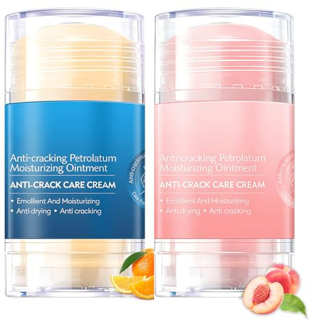 2Pcs Crema Urea,Crema Hidratante para Pies,Reparadora Talones Agrietados,para Suavizar Pies Secos y Agrietados, Manos, Codos