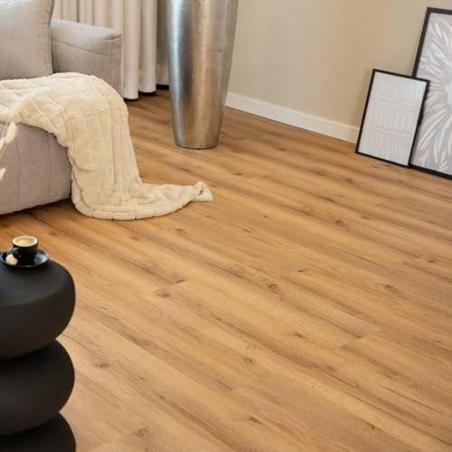 Home Deluxe Klick-Vinylboden mit Trittschall LOMEA Nussbaum - 2 m² | klick vinyl mit trittschalldämmung, vinylboden mit trittschalldämmung, klick vinylboden mit dämmung